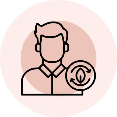 seo modern simgesinin vektör illüstrasyonu