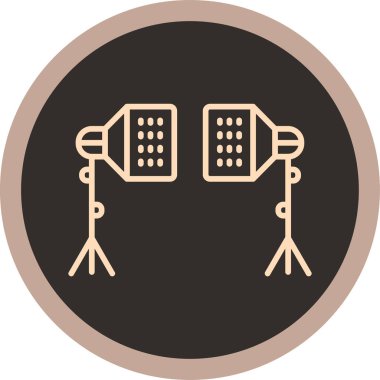 Modern simgenin vektör illüstrasyonu