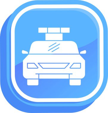 araba simgesi vektör illüstrasyonu