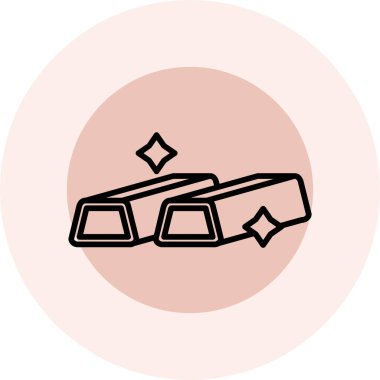 Basit vektör illüstrasyon simgesi