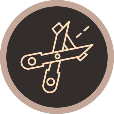 Uçak simge vektör çizim