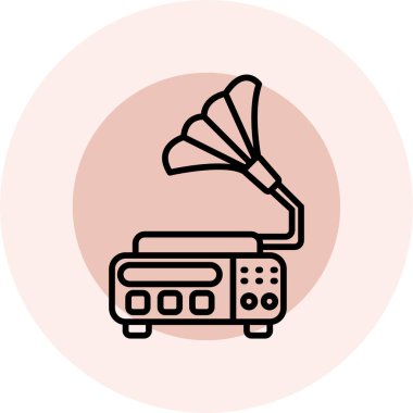 Bir b simgesinin vektör illüstrasyonu