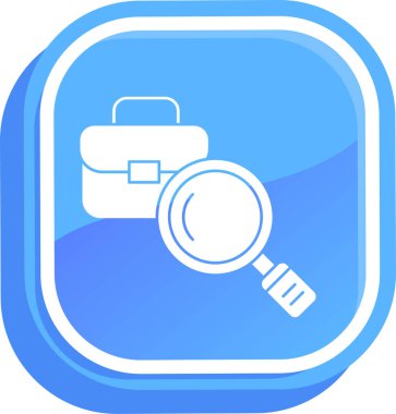 Ara. Web simgesi basit illüstrasyon