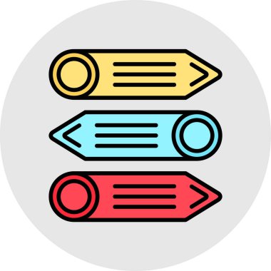 Kalem ve cetvel simgesi