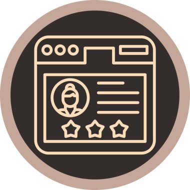 seo modern simgesinin vektör illüstrasyonu