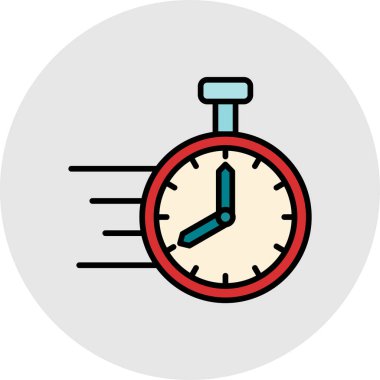 Kronometre simgesi çizimi