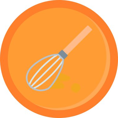 Tek bir izole simgenin vektör illüstrasyonu