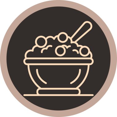 Kase. Web simgesi basit illüstrasyon