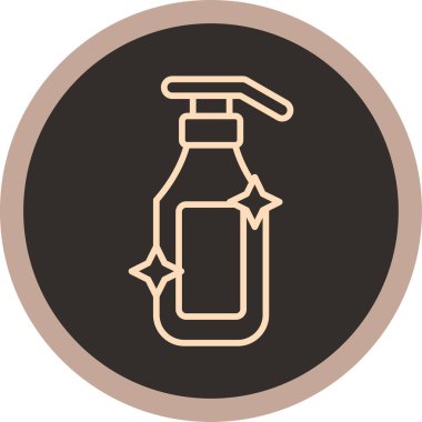 Şişe. Web simgesi basit illüstrasyon