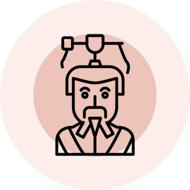 Vektör illüstrasyonu, simge ögesi arkaplanı