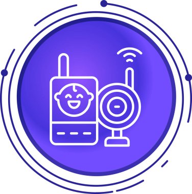 radyo simgesi vektör illüstrasyonu