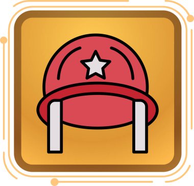 Moda biçimi izole edilmiş arkaplan simgesi