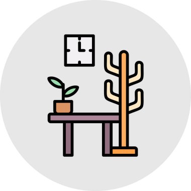 bitki simgesi, vektör illüstrasyon tasarımı