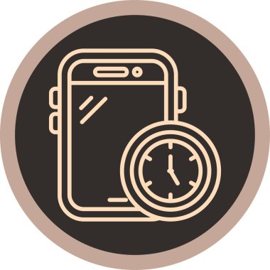 Cep saati. Basit resimleme