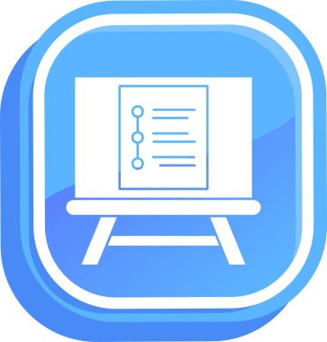 vektör lcd simgesi illüstrasyonu