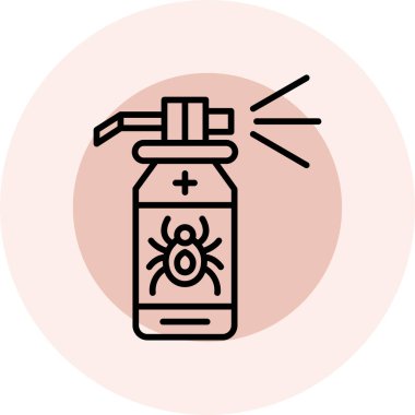 Modern simgenin vektör illüstrasyonu