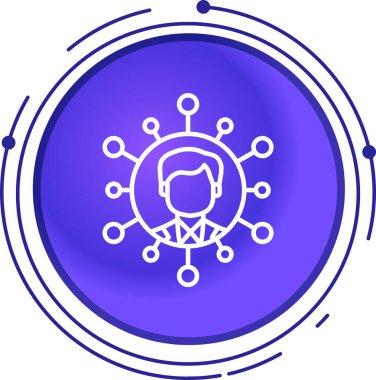 iş konsepti ikon vektör illüstrasyonu