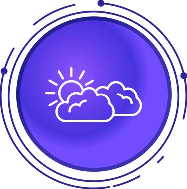 Güneş Simgesi Vektör illüstrasyonu