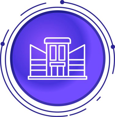 Yapı simgesinin vektör illüstrasyonu