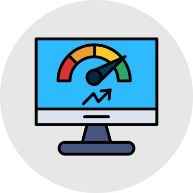 grafik vektör çizgisi renk simgesi