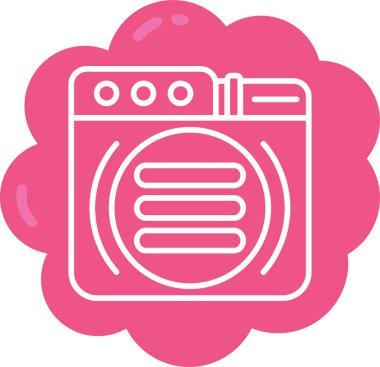 Modern b 'nin vektör illüstrasyonu eksik simgesi