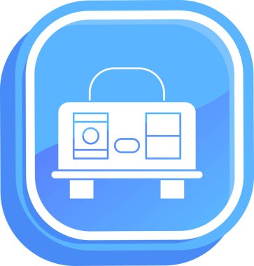 Alışveriş. Web simgesi basit illüstrasyon