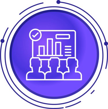 iş simgesi vektör illüstrasyonu