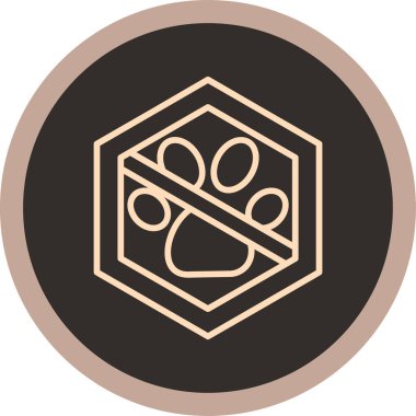 Kahve Fasulyesi simgesi, vektör illüstrasyonu