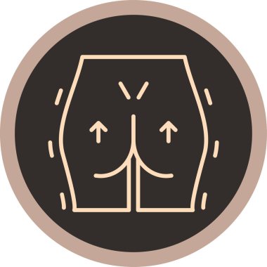 Kişisel biçim dijital arkaplanda vektör simgesi