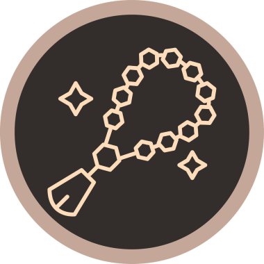 Zincir. Web simgesi basit illüstrasyon