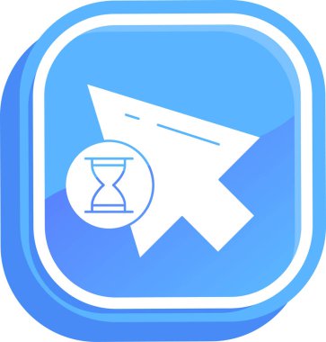 Basit vektör illüstrasyon pusulası