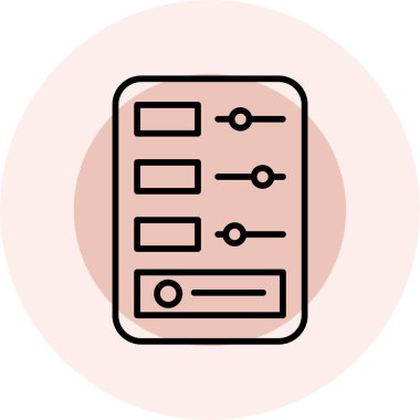 Web sayfası tasarımı renk vektör illüstrasyonu