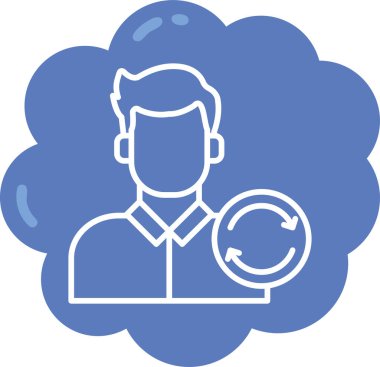 Bulut indirme. Basit resimleme