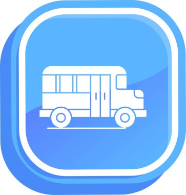 dağıtım van simgesi vektör illüstrasyonu