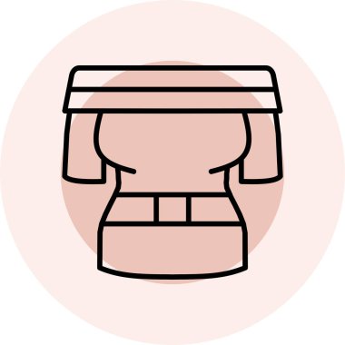 modern simge vektör illüstrasyonu