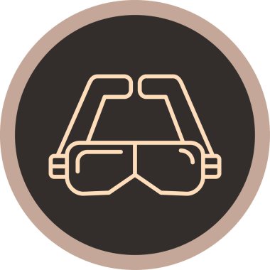 Sanal gerçeklik. Web simgesi