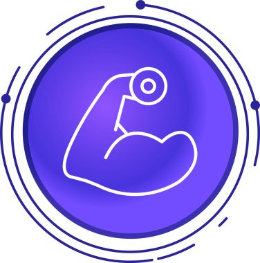 İnsan simgesinin vektör illüstrasyonu