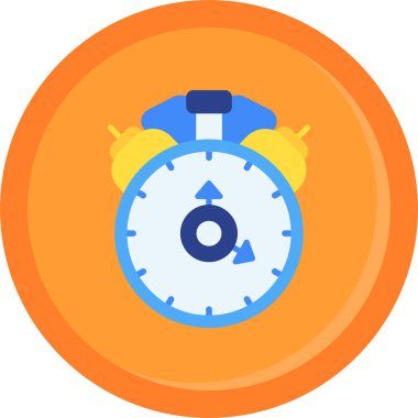 Kronometre Web simgesi basit tasarım