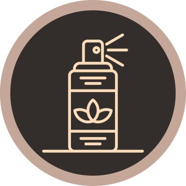 Bir şişe suyun vektör çizimi