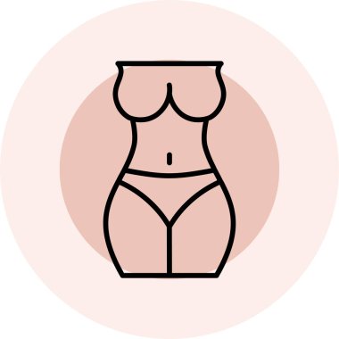 Mayo ikonu vektör illüstrasyon tasarımlı kadın