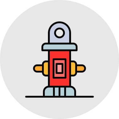 Robot simgesinin vektör illüstrasyonu