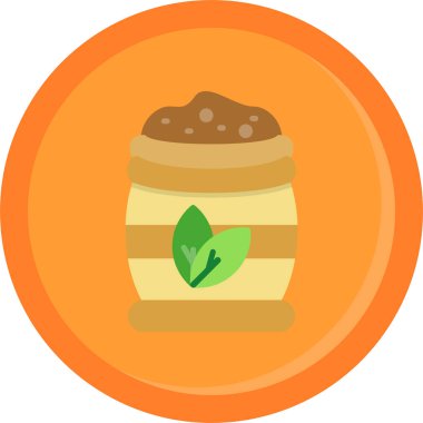 Gıda simgesinin vektör illüstrasyonu,