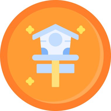 Eğitim okulu simgesi - özet biçimi