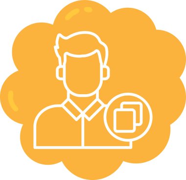 kahve ikonu vektör illüstrasyonu