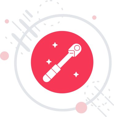 Beyazlar üzerinde izole edilmiş çizgi beyzbol sopası ve eldiven ikonu. Beyzbol malzemeleri. Renkli taslak konsepti. vektör.