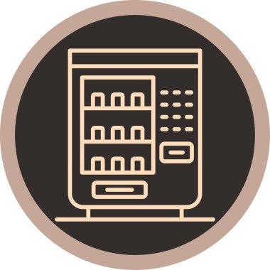 Hesap makinesi simgesinin vektör illüstrasyonu