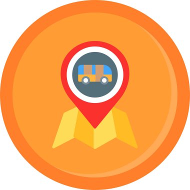 harita pin vektör simgesi