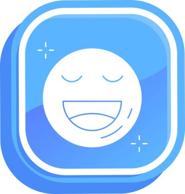 emoji emoticon gülümseme simgesi - özet biçimi