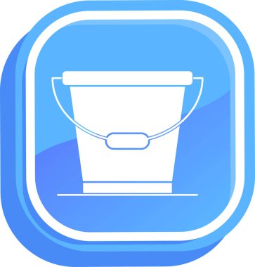 Kova kutsal kişilerin resmi, basit vektör çizim