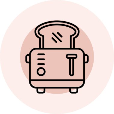 Gıda simgesinin vektör illüstrasyonu